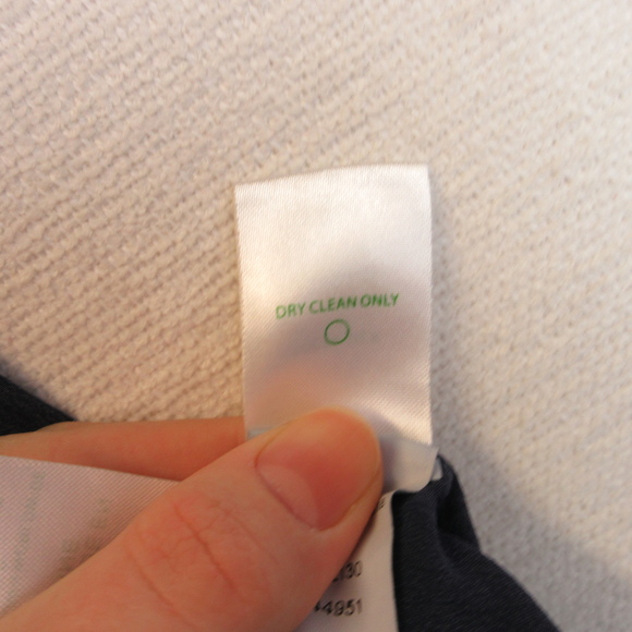 Lilly Pulitzer Navy Silk Stacey Sleeveless Blouse Size L - Picture 6 of 11